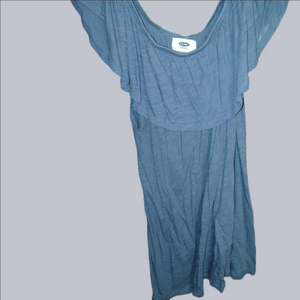 Old Navy Navy Blue Scoop Neck Top
